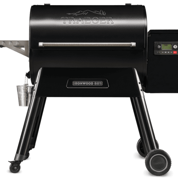 Traeger Ironwood 885 pellet grill available at Burns Feed Store