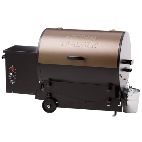 Traeger Tailgater bronze grill collapsed